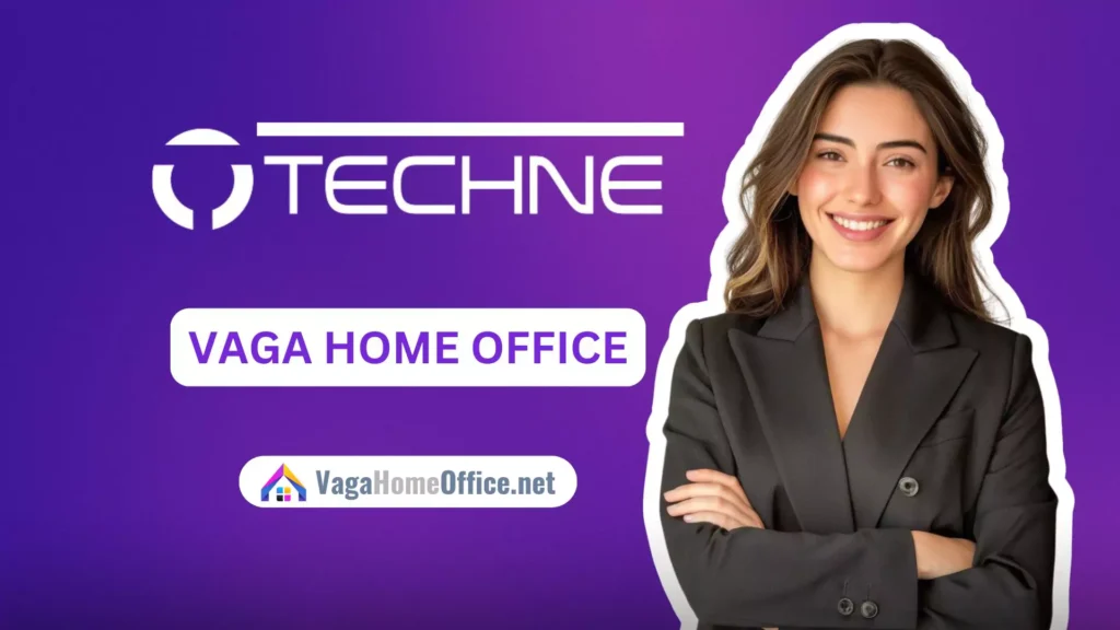 ASSISTENTE ADMINISTRATIVO: A Techne Abriu Vaga Home Office - Nível Ensino Médio! (PCD)